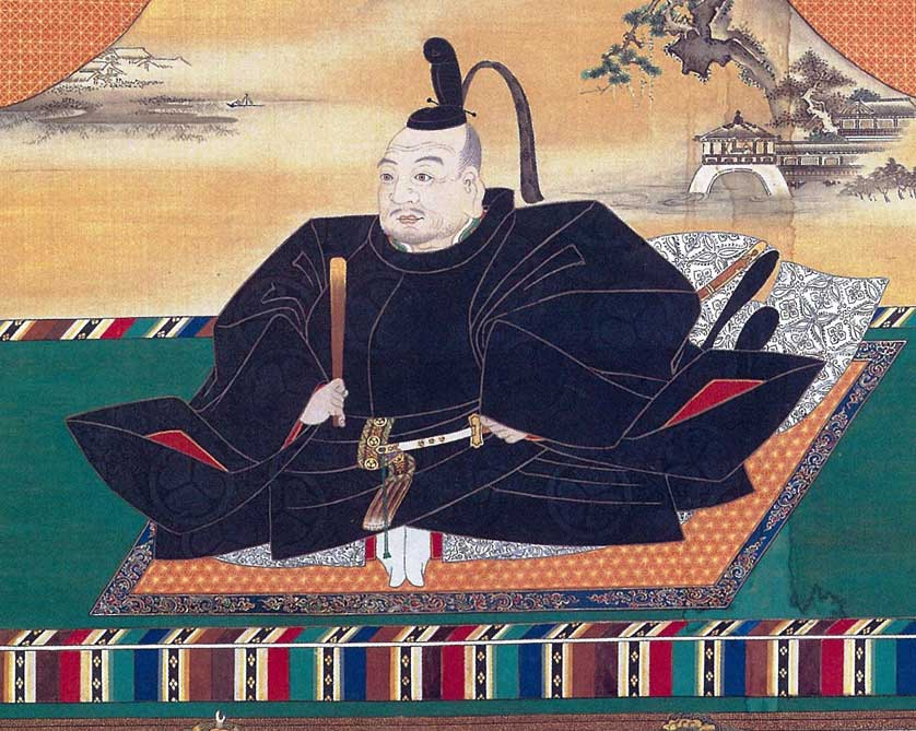 Tokugawa Ieyasu, the first shogun of Edo government.