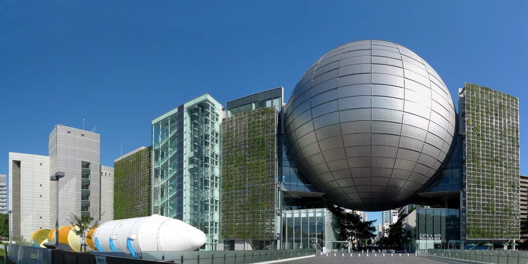 The world's largest planetarium in Nagoya, Japan