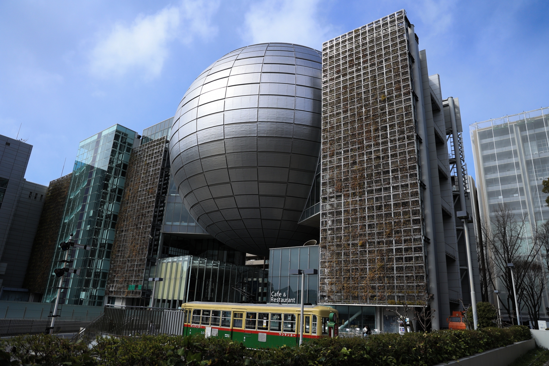 The world's largest planetarium in Nagoya, Japan